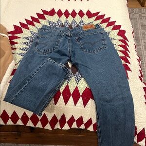 Levi's Women's Straight Leg Blue Jeans